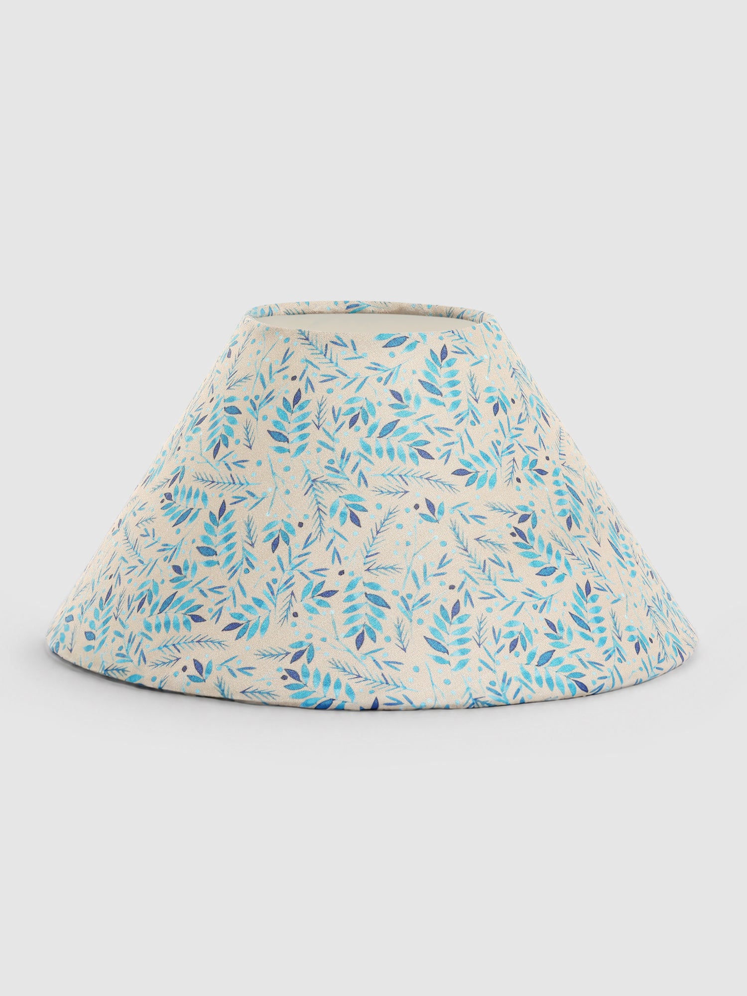 Blue Fern Empire Shade on Niva Stand