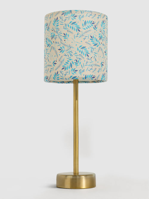 Blue Fern Drum on Poise Stand
