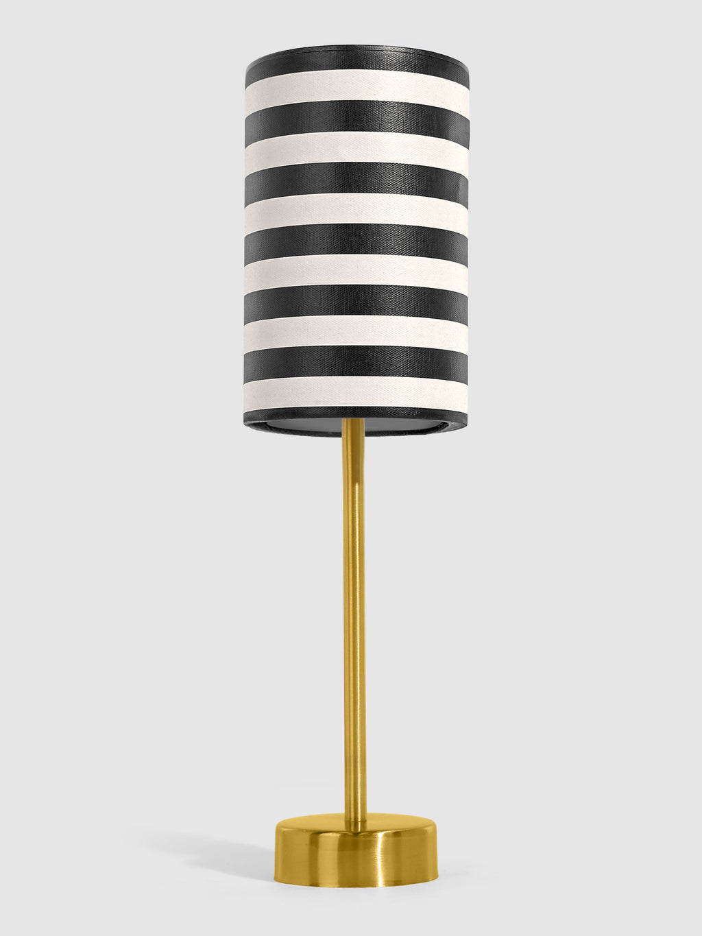 Monochrome Stripe Drum on Poise Stand