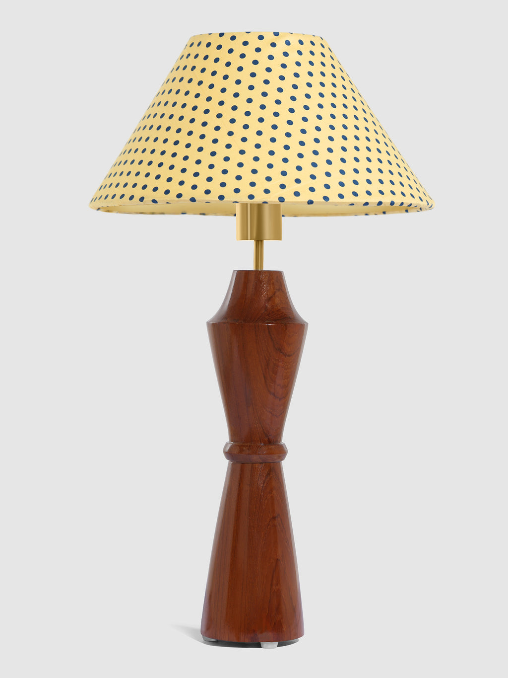 Everyday Polka Empire Shade on Keystone Stand