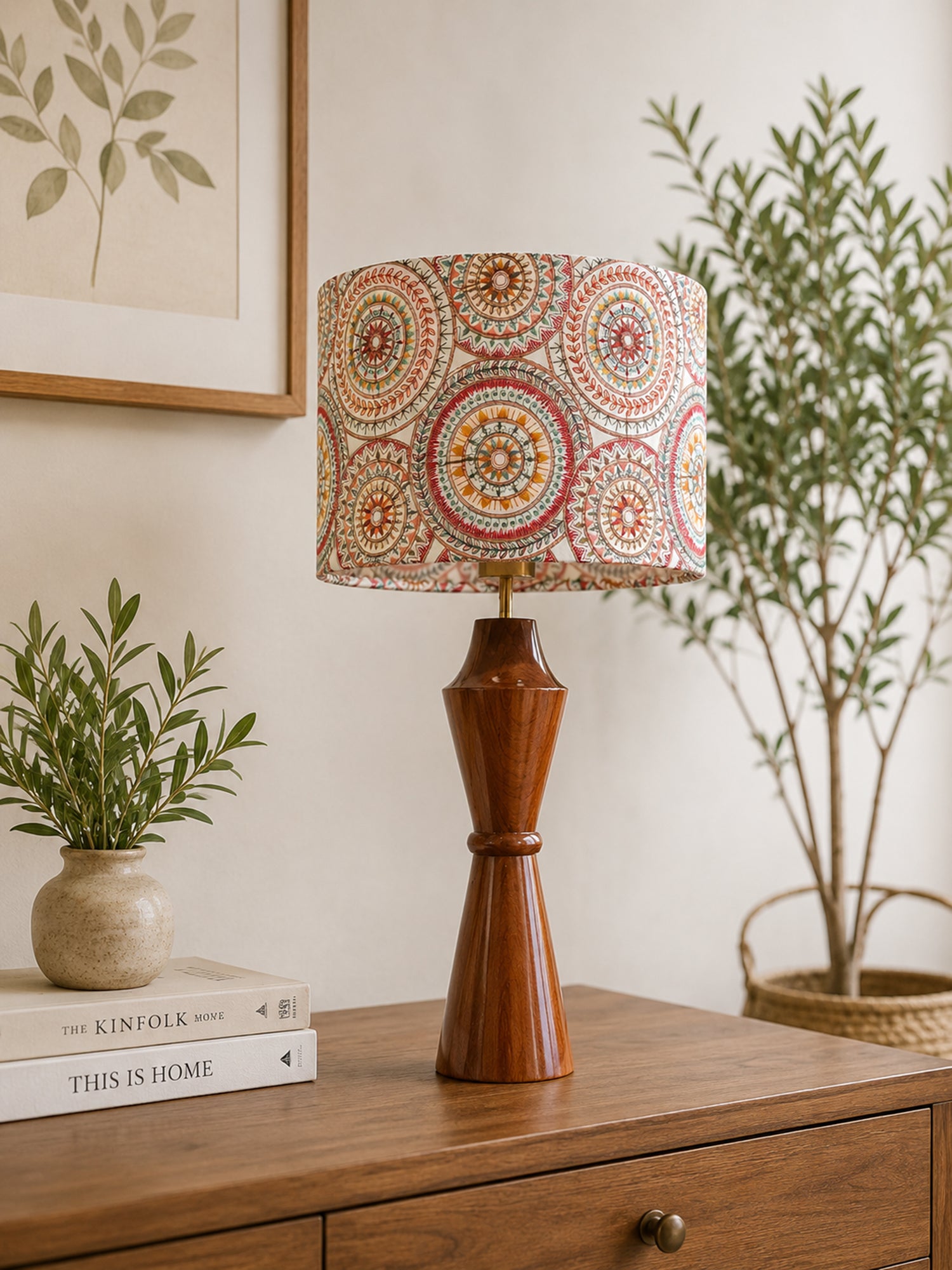 Keystone Wooden Table Lamp Stand