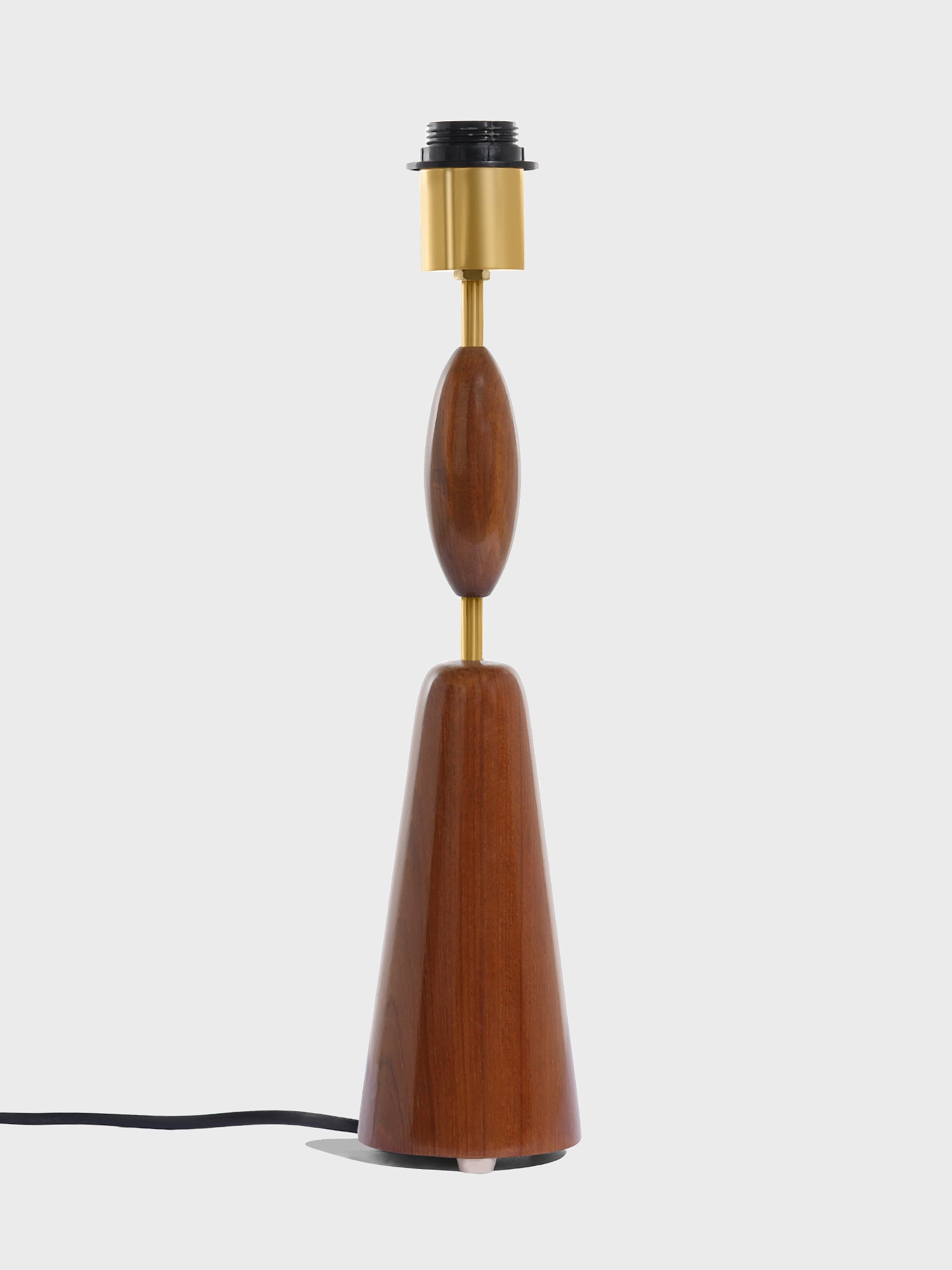 Drift Wooden Table Lamp Stand