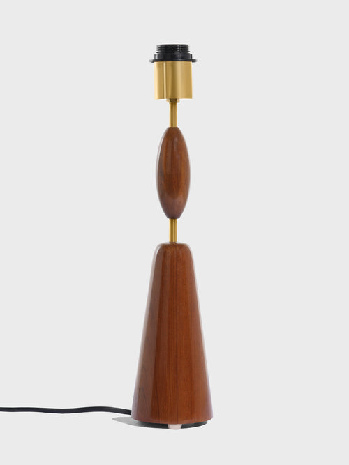 Drift Wooden Table Lamp Stand