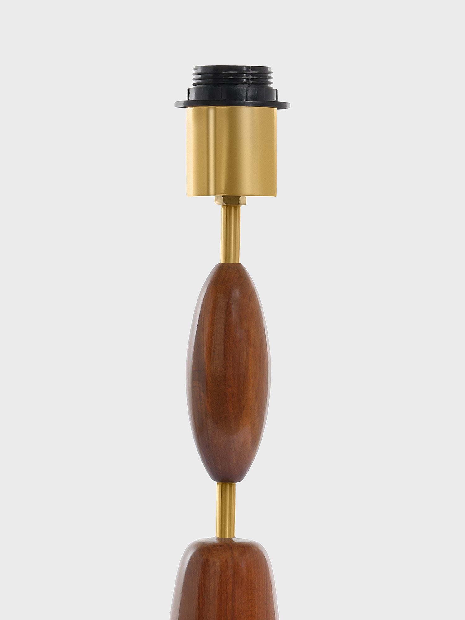 Drift Wooden Table Lamp Stand