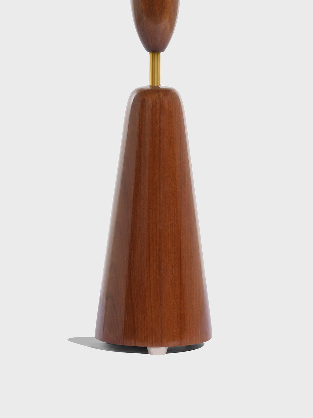 Drift Wooden Table Lamp Stand