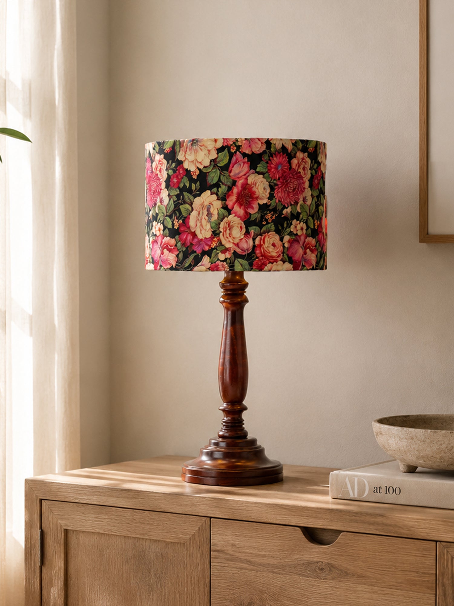 Windsor Wooden Table Lamp Stand