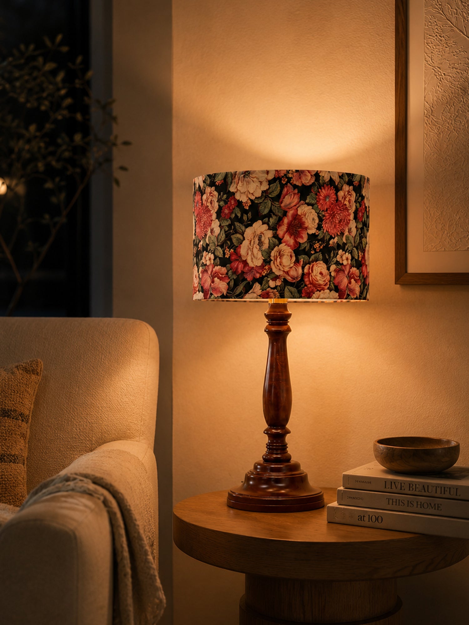 Windsor Wooden Table Lamp Stand