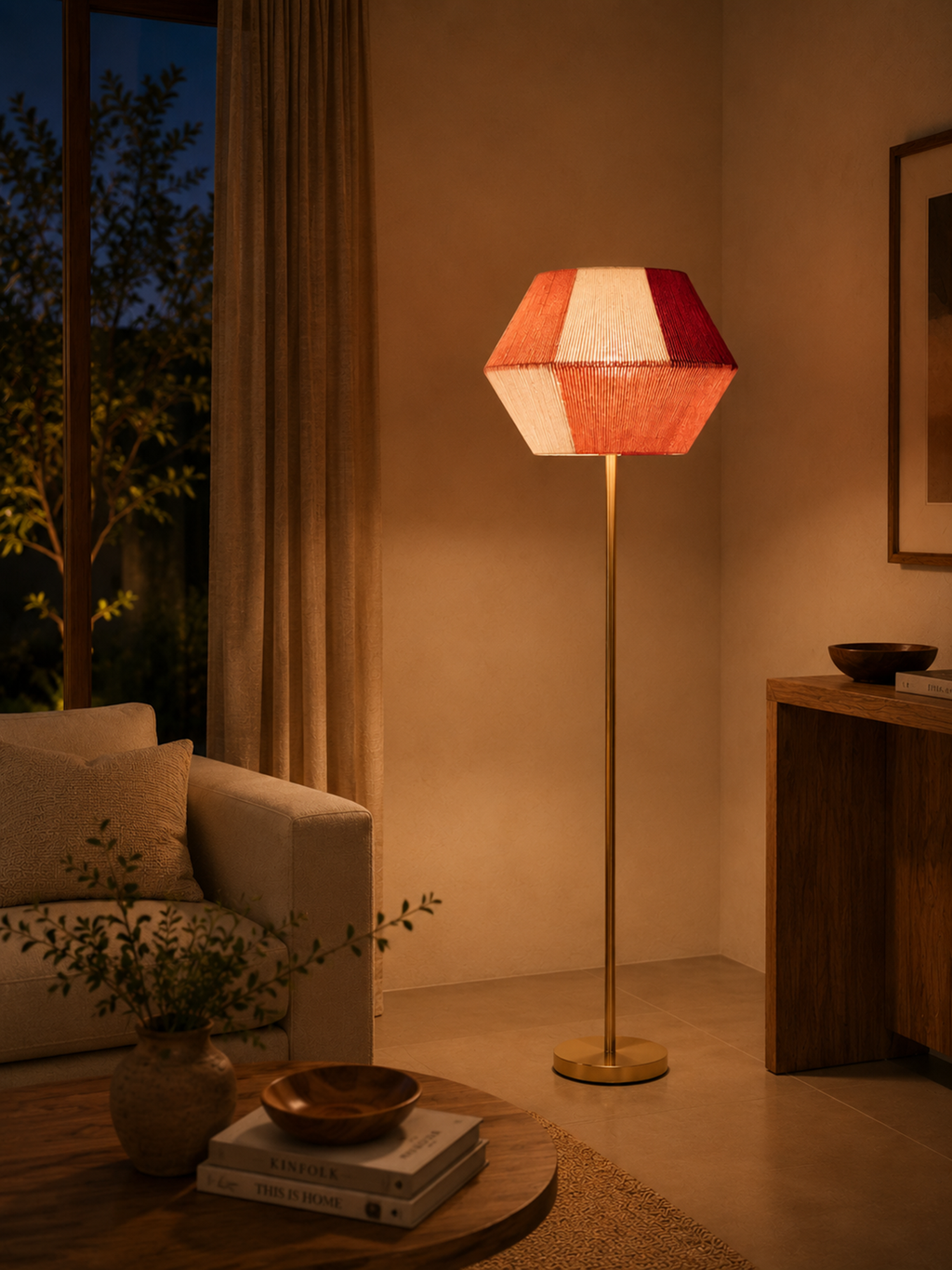 Runway Metal Floor Lamp Stand