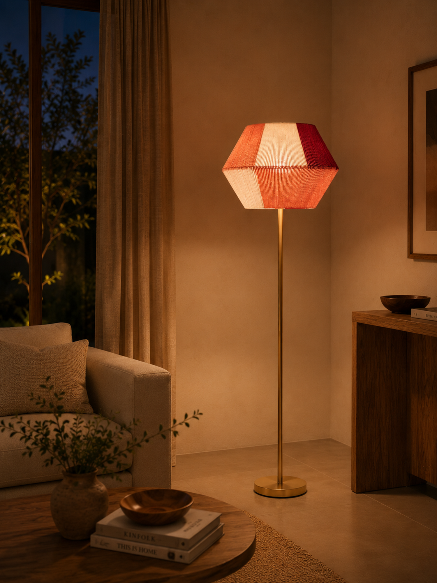 Runway Metal Floor Lamp Stand