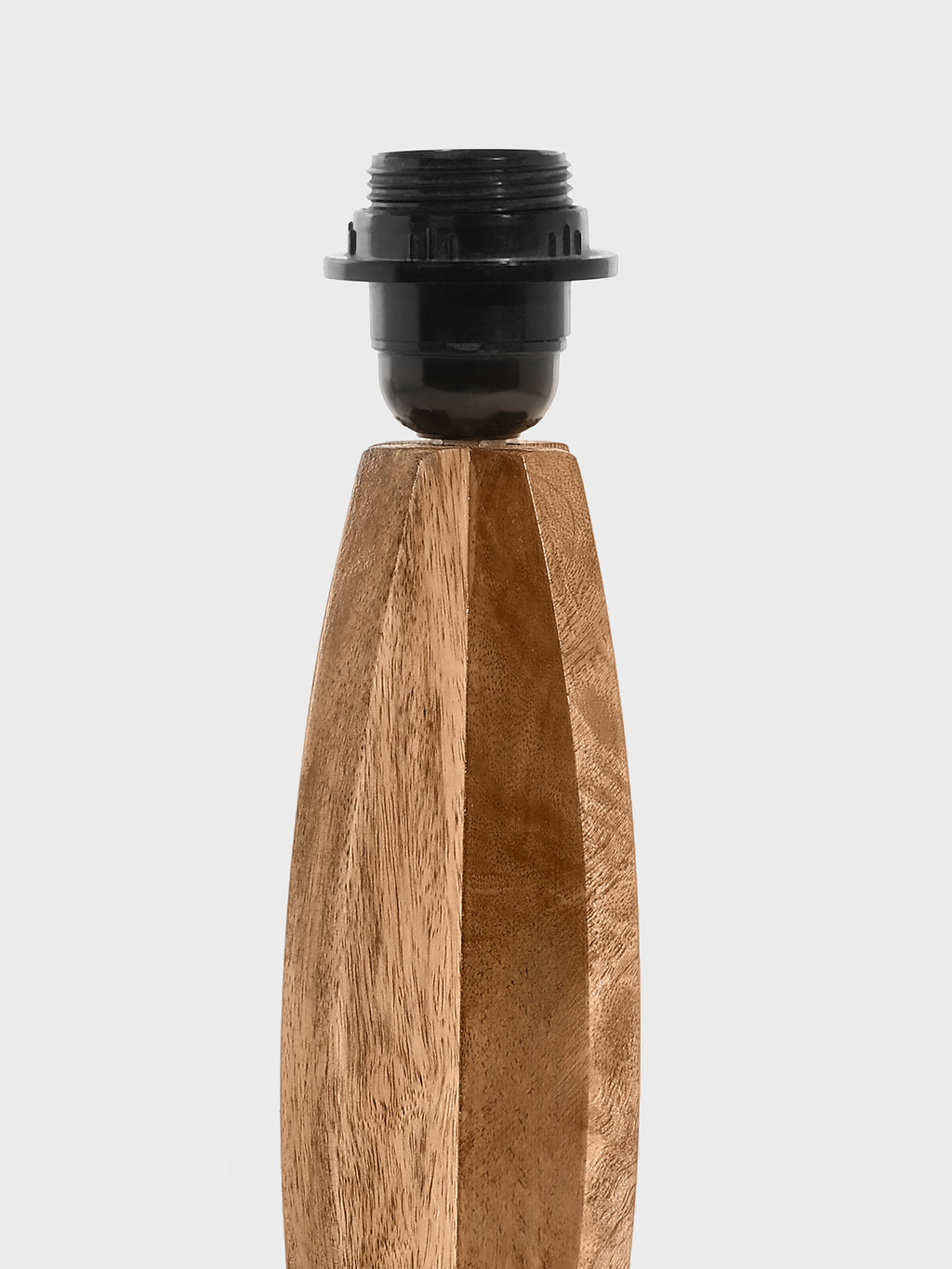 Prism Wooden Table Lamp Stand