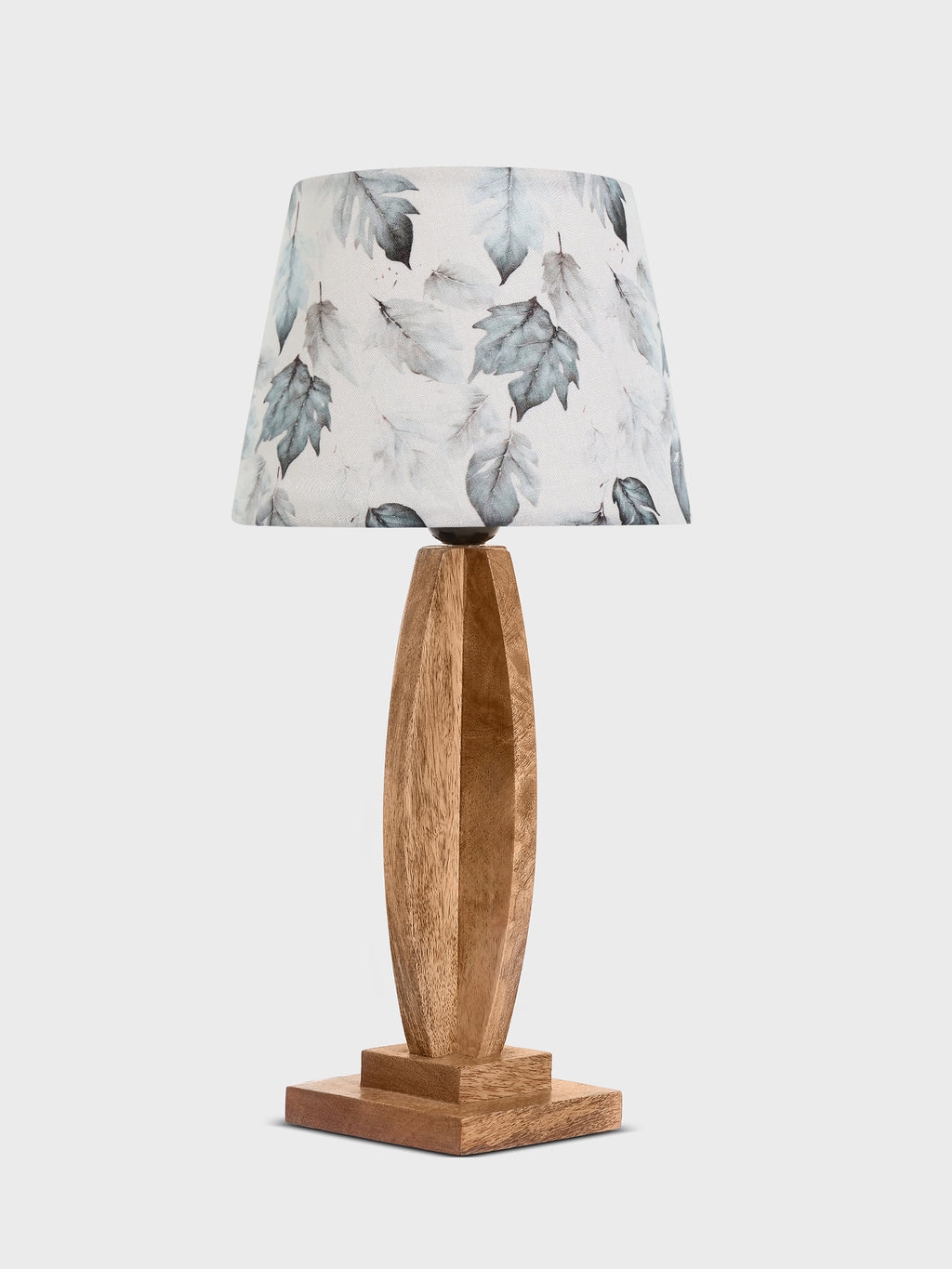 Prism Wooden Table Lamp Stand